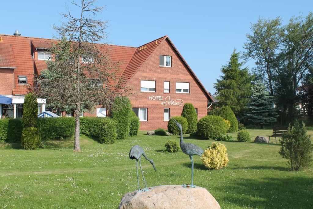 Hotel & Restaurant Am Wasser Breege Esterno foto